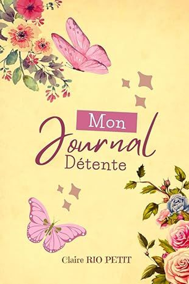Mon journal détente : carnet bien-être 