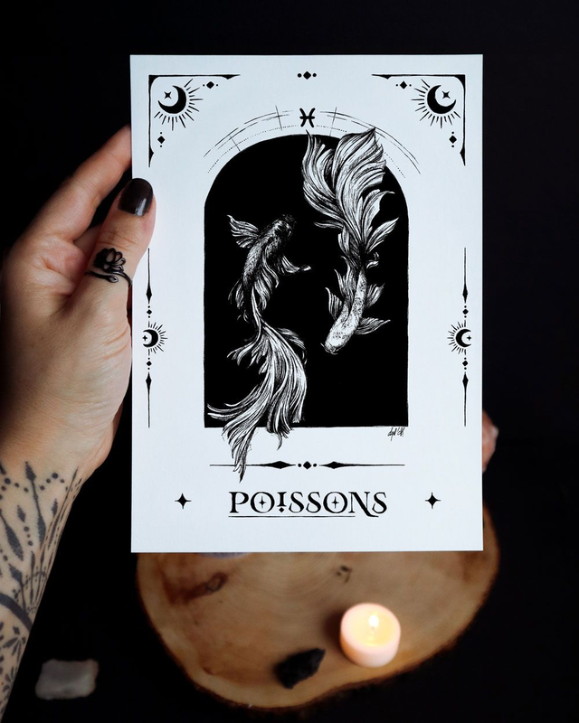 POISSONS • Zodiaque • Signe astrologique