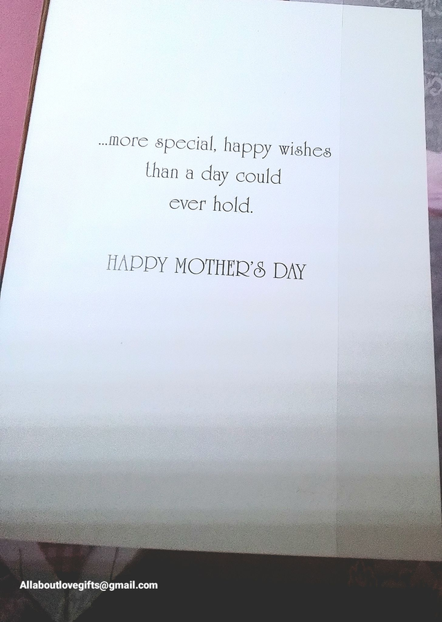 Wife Mothers Day Card Floral Design