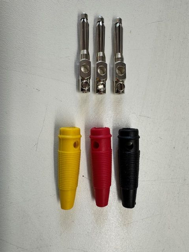 4mm Laborstecker 3St.