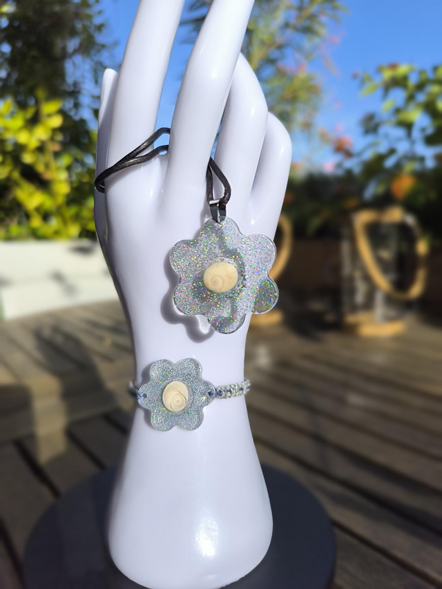 PAR-6 Parure bleu foncé 