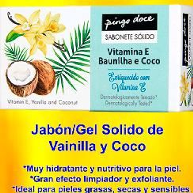 Jabón de Vainilla y Coco