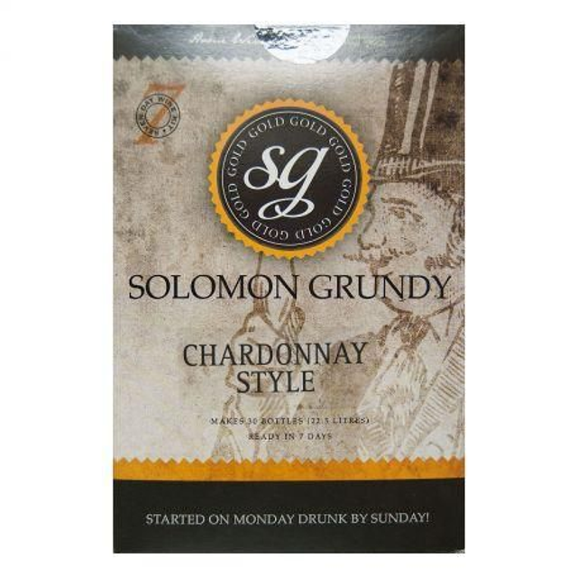 Chardonnay Solomon Grundy Gold 30 Bottle