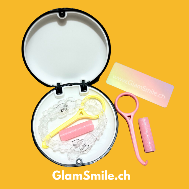 Kit HeyPinkie pour gouttières orthodontiques invisibles 