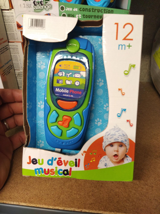 TÉLÉPHONE JEU D'ÉVEIL MUSICAL