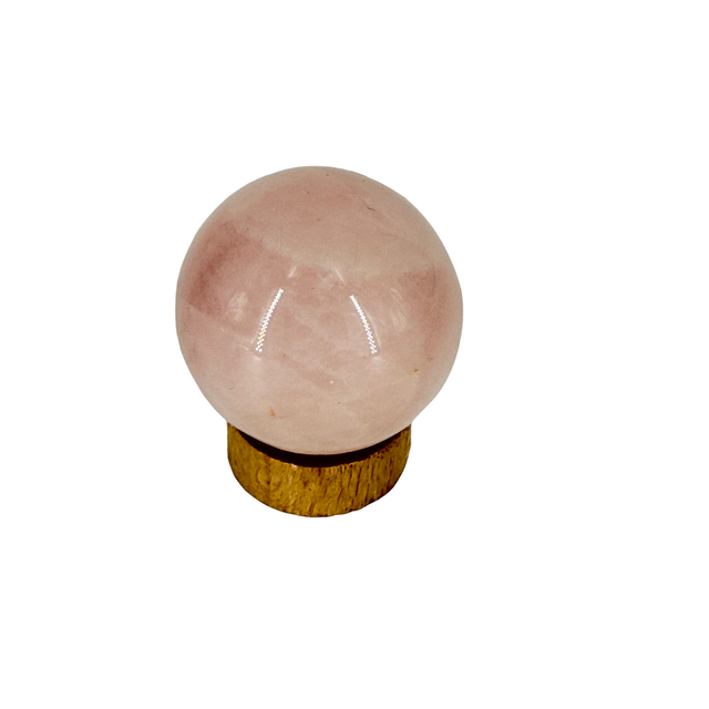 Boule de Cristal ~ Quartz Rose 