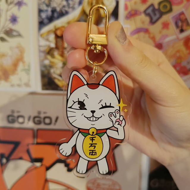 Turbo Granny acrylic keychains