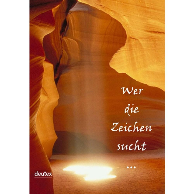 Wer die Zeichen sucht ...