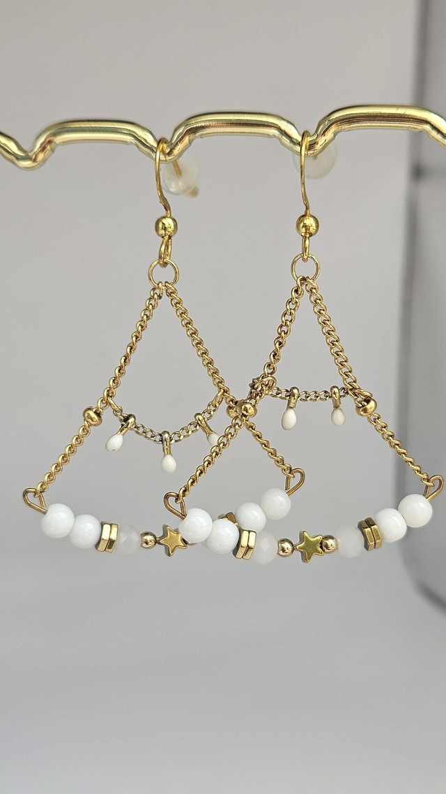 Boucles d&#039;oreilles chaîne 