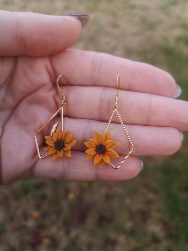 Collection Florale Vent d'automne - Boucles d'oreilles Linda