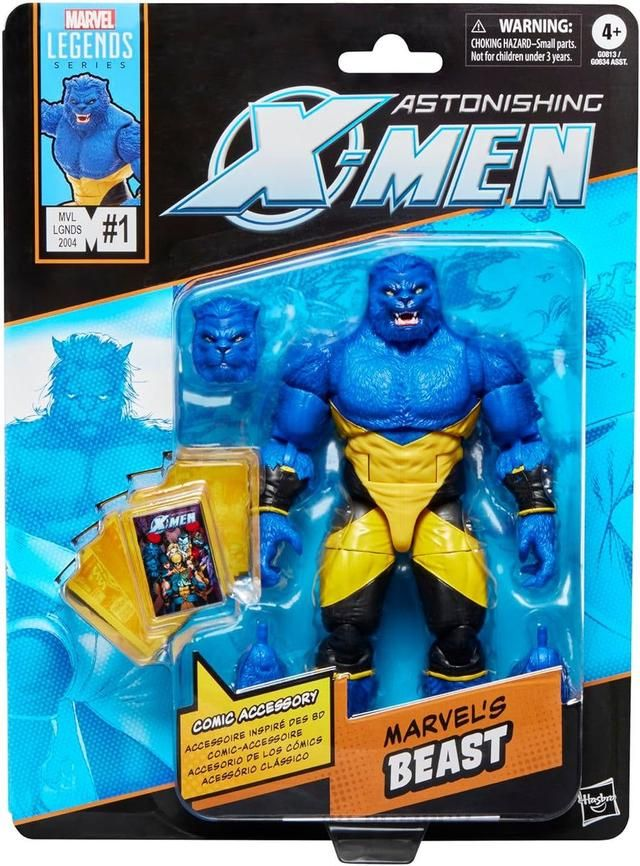 Marvel Legends: Comics Inspired Beast 6 Inch Action Figure Wave 2