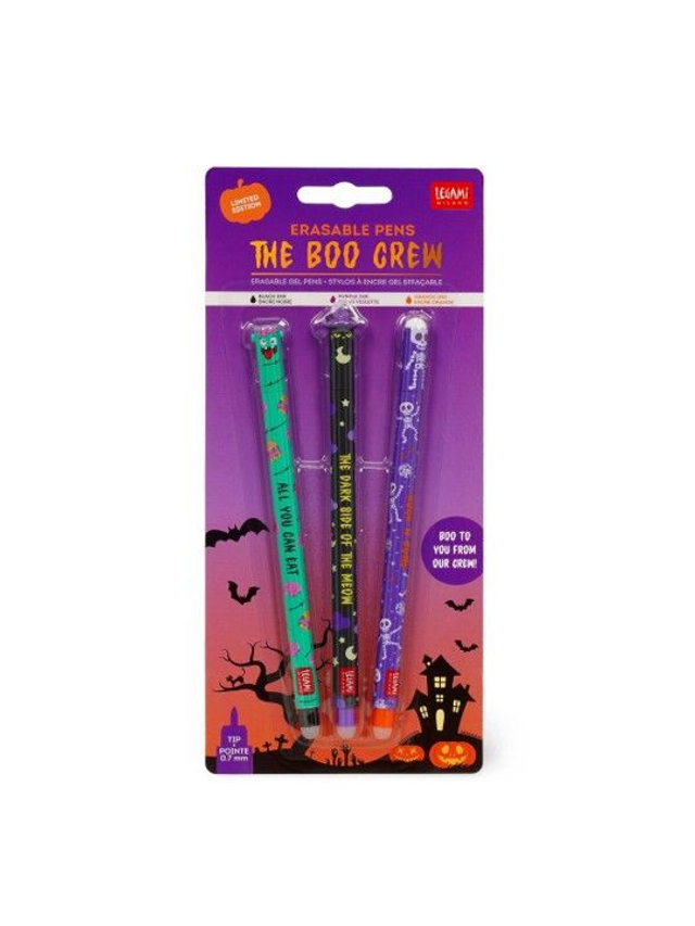 Legami löschbarer Gelstift - The Boo Crew - Set of 3 limitierte Edition