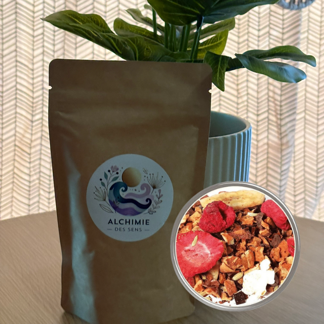 Infusion Fruitée “Pour les Bouts d’Chou” – Fraise, Vanille &amp; Framboise