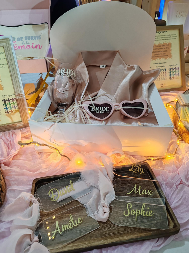 Marque place acrylique 