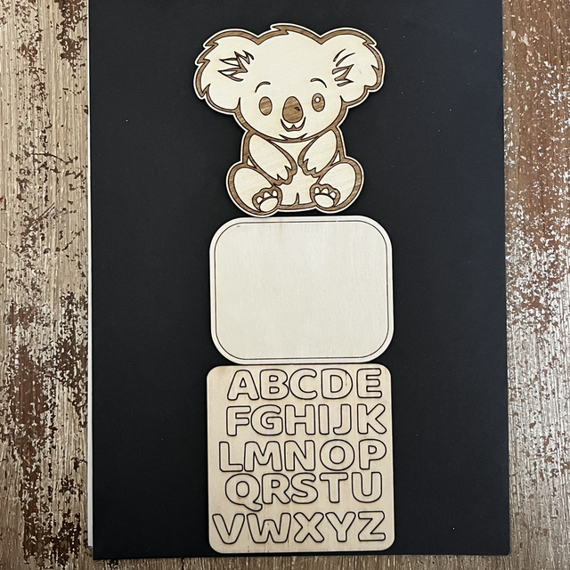 Plaque koala