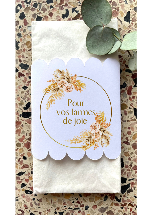 Étui à mouchoir &quot;Eva&quot; - Personnalisable