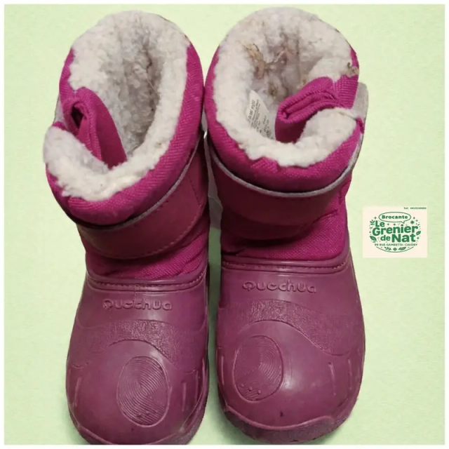 Bottes rose taille 24/26