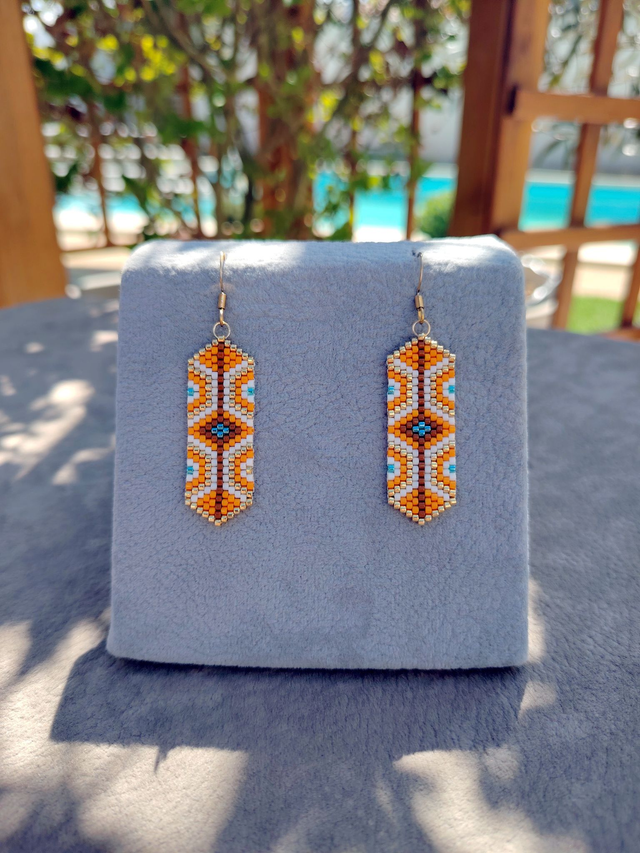 Boucles d’oreilles Aurore Nacrée