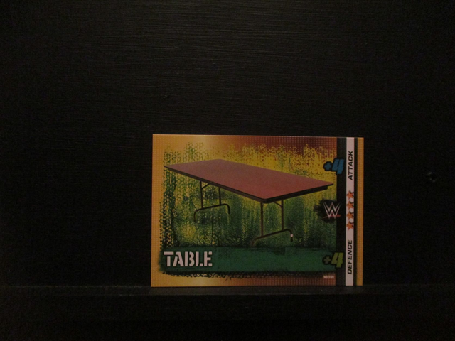 Table - Boosts Slam Attax 10th Edition Original Trading Card #359