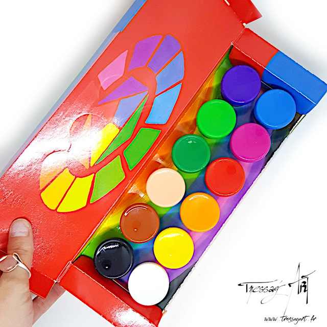 FABER CASTELL - GOUACHE PAR 12 POTS DE 20ML - FB038