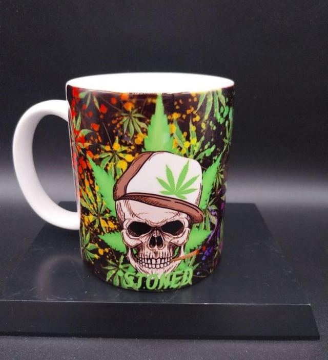 Mug tête de mort version colorée