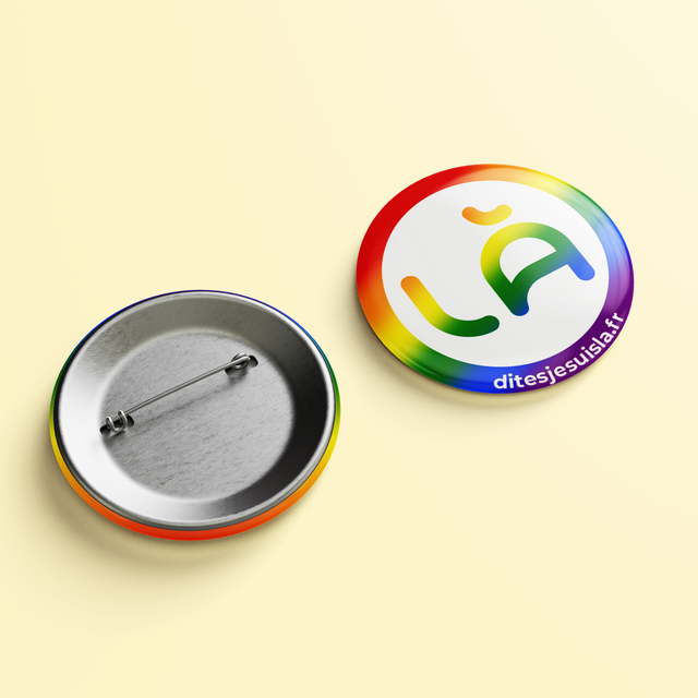 3 Badges « Là »