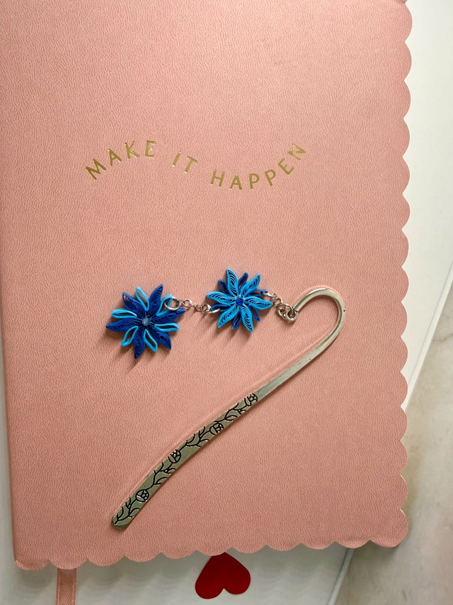 Marque-pages Fleurs Étoiles