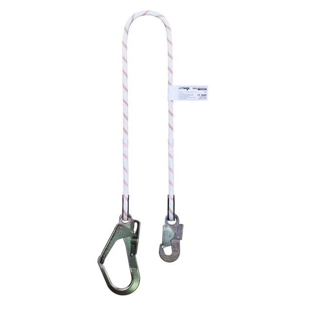 Cabo De Vida Activex Con Gancho Escala De 1.5 Mt