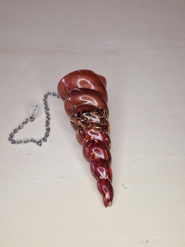 Orgonite, grand pendule / 074