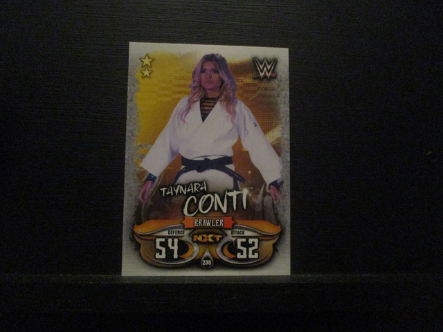 Taynara Conti - NXT Slam Attax Live Original Trading Card #230
