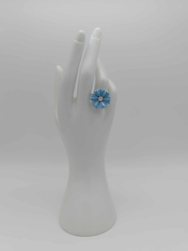 Bague en porcelaine froide Marguerite