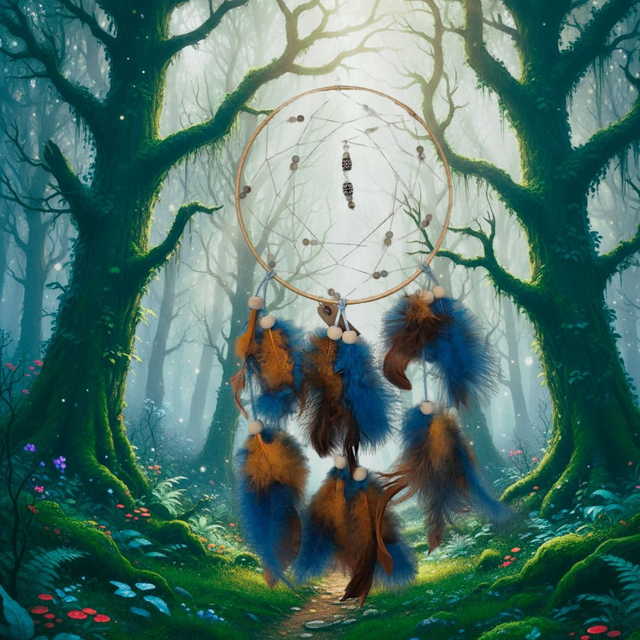 Attrape-Rêve en Pierre de Lune