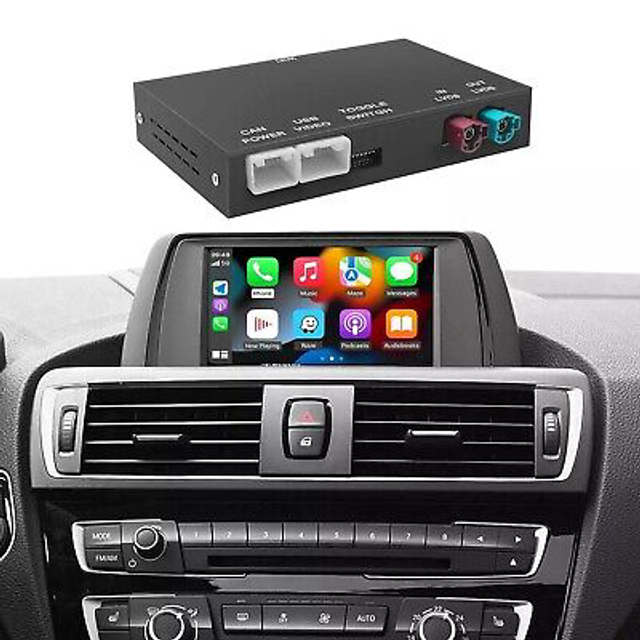 CarPlay Android Auto Decoder Voor BMW NBT CCC CIC EVO 1 2 3 4 5 6 7 Serie X1 X3 X4 X5