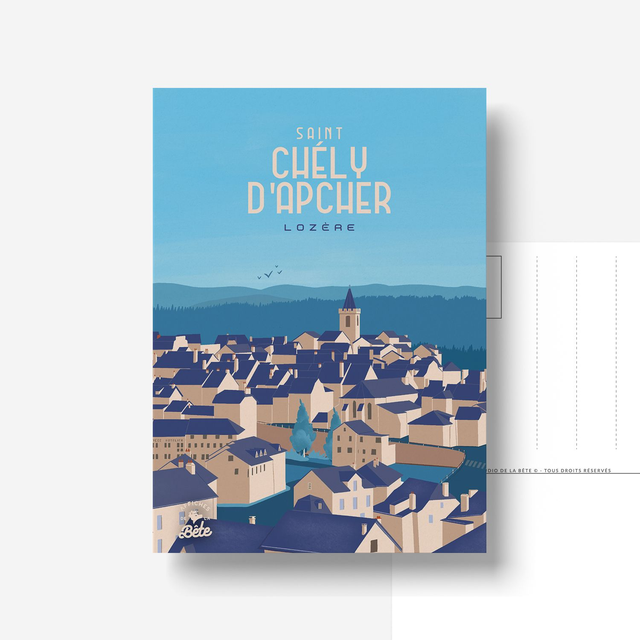 Carte Postale SAINT-CHÉLY-D&#039;APCHER