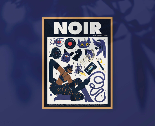 Série couleurs - 🖤 NOIR 🖤