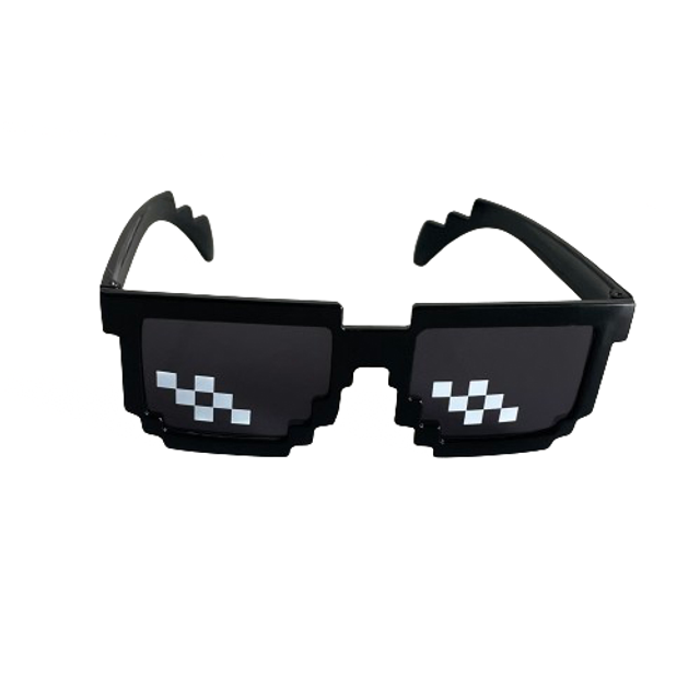 Lunette Thug Life Grand Format Noir