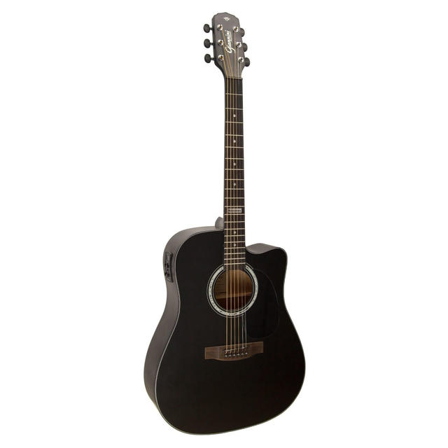 Violão Folk Cutway Eletroacústico GF1D CEQ SBK Giannini Cód 770