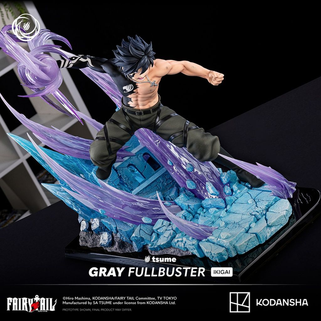 (Preordine) Gray Fullbuster - Fairy Tail - Statua Ikigai Tsume Art 1/6 ❄️🧊 (Anche a rate! 👇)