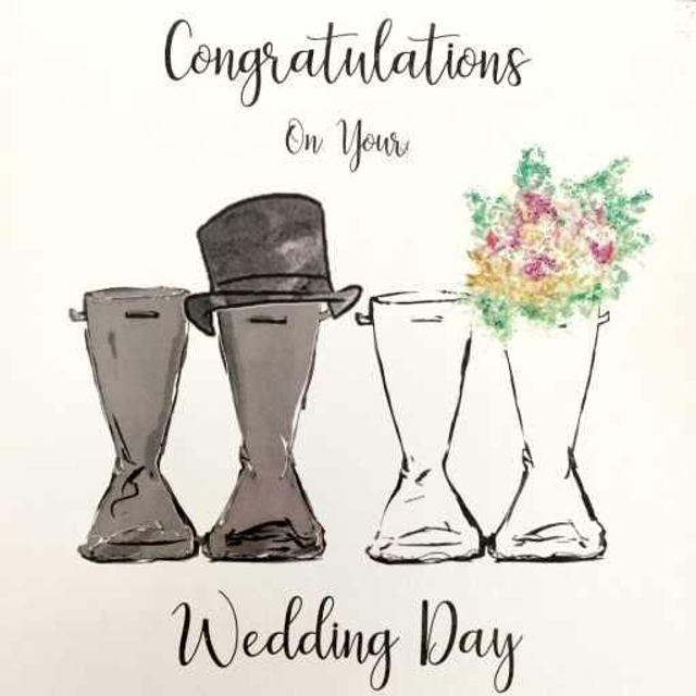 Wellies Hat &amp; Flowers