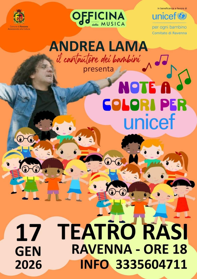 NOTE A COLORI per UNICEF!