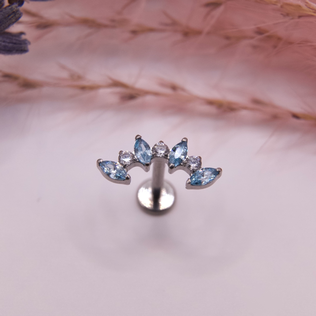 Embout Marquise Diademe V3 Aqua Marine 