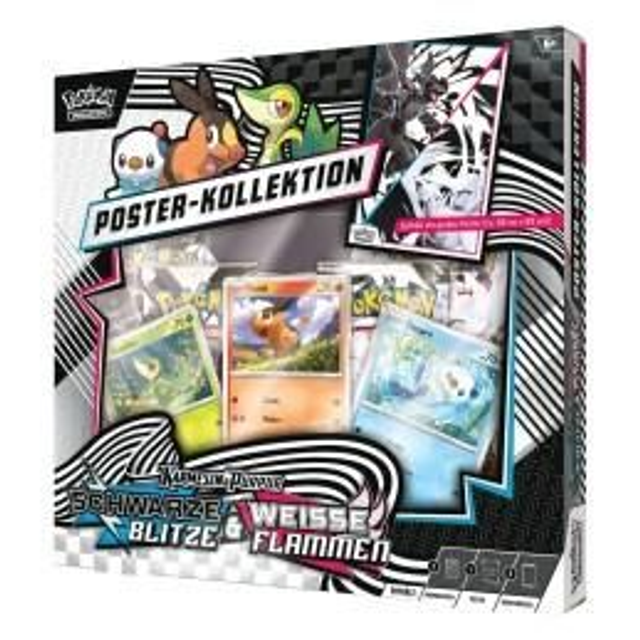 Pokémon KP10.5 Schwarze Blitze & Weisse Flammen Poster Kollektion DE