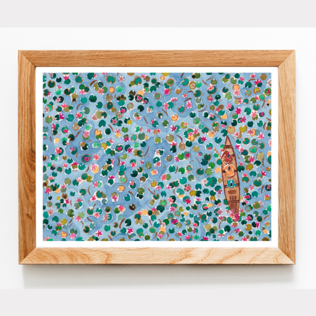 Nénuphars - Artprint