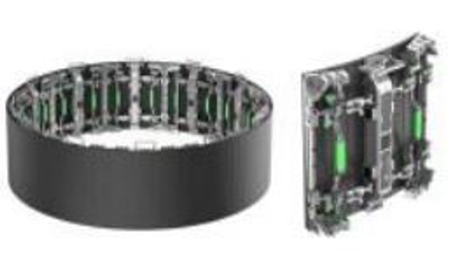 New Flexible-Curve P1.56 Indoor 500X500 LED screen (with removable Power Part)