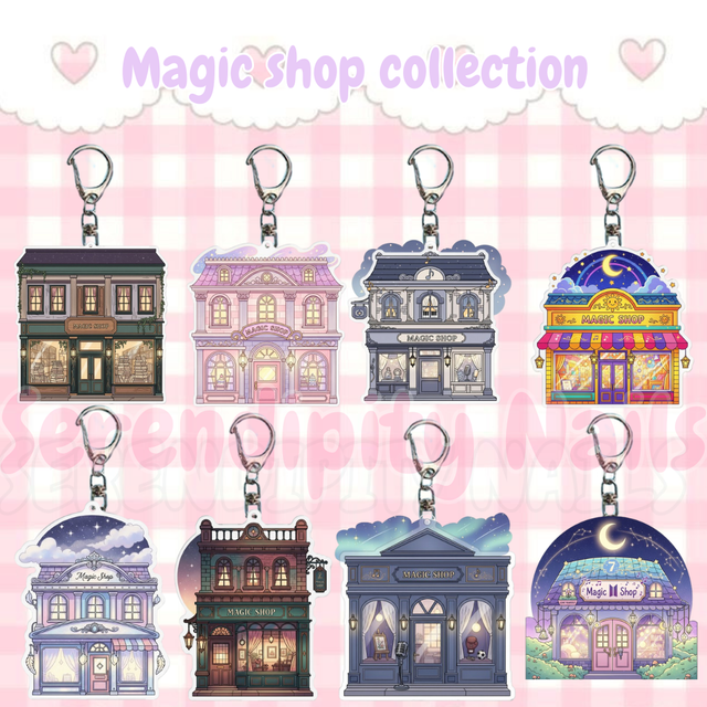 🌸 Précommande : Porte-clés Magic Shop – Trouve Ton Chemin 💜✨