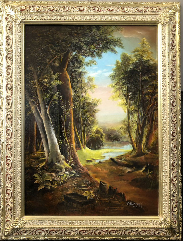 Copia da Thomas Khole (HRS) olio su tela 50x70 cm (Daniele Poltronieri)