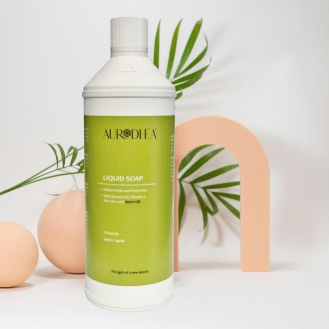Aurodhea Liquid Soap Almond &amp; Neem – 1000ML | Nourishing &amp; Hygiene | Best Seller
