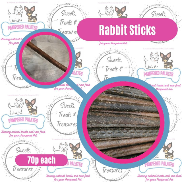 2 x Gourmet Rabbit Sticks 