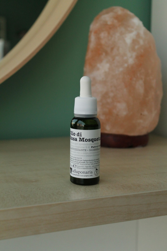Olio di rosa mosqueta di La Saponaria (30 ml)