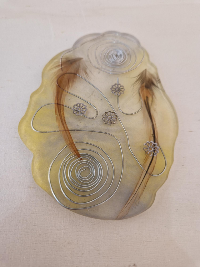 Orgonite, plaque / 086